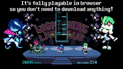 третий скриншот из Deltarune: Lightners Live Plus