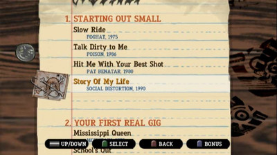 третий скриншот из Guitar Hero III TracksPacks