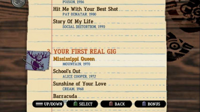 четвертый скриншот из Guitar Hero III TracksPacks