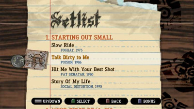 первый скриншот из Guitar Hero III TracksPacks