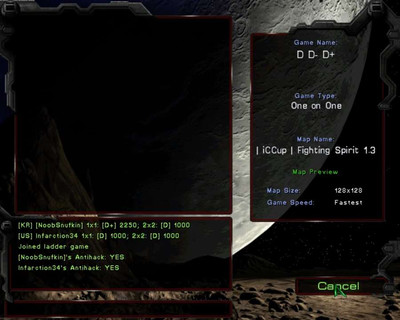 четвертый скриншот из iCCup - StarCraft 1.15.3 + Patch до 1.16.1 + Anti-Hack + New Maps