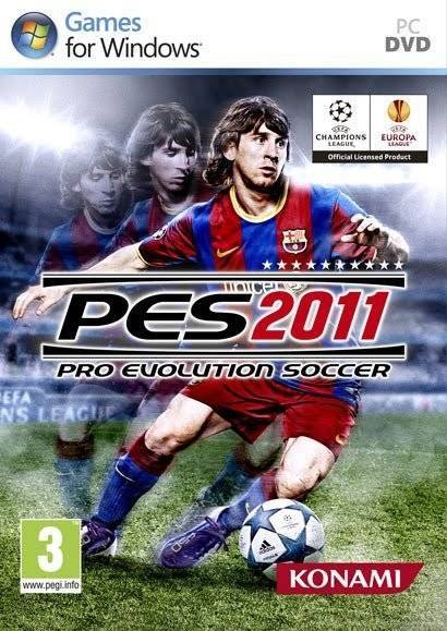 Обложка Pro Evolution Soccer 2011
