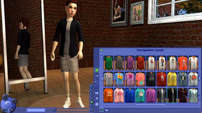 третий скриншот из The Sims 2 женская одежда для подростков и студентов