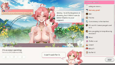 второй скриншот из Streaming ON! VTuber Training