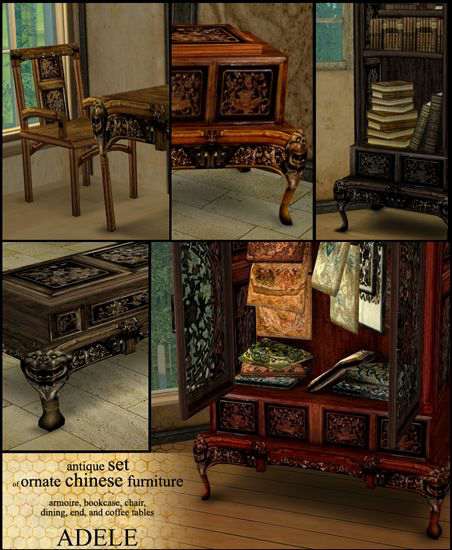 The Sims 2 Коллекция старинной мебели The Sims 2 Коллекция старинной мебели
