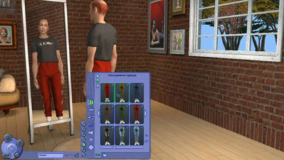 третий скриншот из The Sims 2: Большая коллекция одежды и объектов для The Sims 2