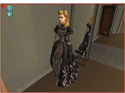 четвертый скриншот из The Sims 2 / Симс 2 - Средневековые платья