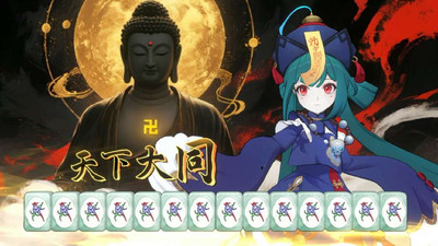 третий скриншот из Demonic Mahjong