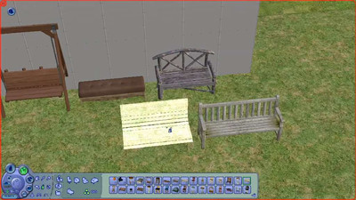 четвертый скриншот из Мебель, обои и пол для The sims 2