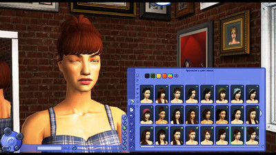 четвертый скриншот из Набор причесок для The Sims 2