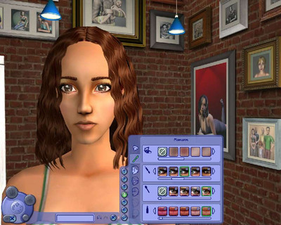второй скриншот из Макияж для The Sims 2