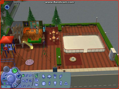 третий скриншот из The Sims 2 - Постройки: Каток и роллердром
