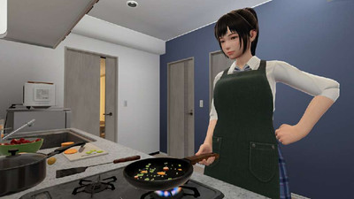 четвертый скриншот из VR-Kanojo (ILLUMINATION)