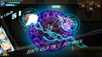 третий скриншот из Azure Striker Gunvolt Trilogy Enhanced