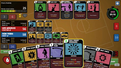 третий скриншот из Clutchtime: Basketball Deckbuilder
