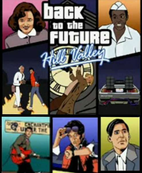 GTA Vice City Mod: Back to the future Hill Valley 0.2d GTA Vice City Mod: Back to the future Hill Valley 0.2d