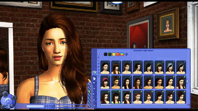 первый скриншот из Симы, макияж, прически, одежда (The Sims II / Симс 2)