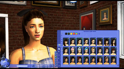 второй скриншот из Симы, макияж, прически, одежда (The Sims II / Симс 2)