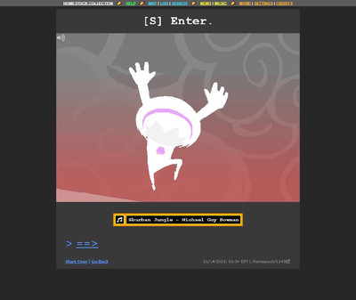 первый скриншот из The Unofficial Homestuck Collection