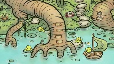 второй скриншот из Find My Frogs