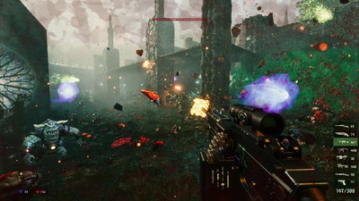 четвертый скриншот из BLOODKILL: Goreblast Overkill