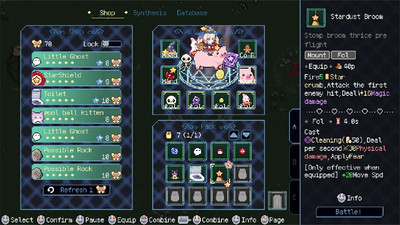 третий скриншот из Little Witch Survivors