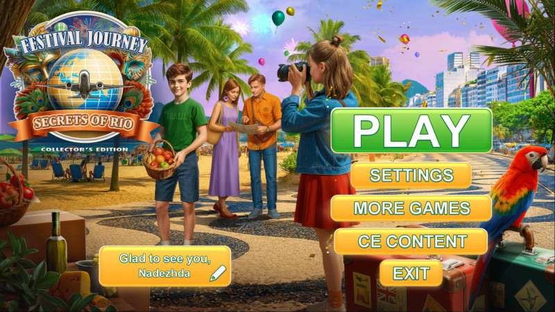 Festival Journey: Secrets of Rio Collector's Edition Festival Journey: Secrets of Rio Collector's Edition
