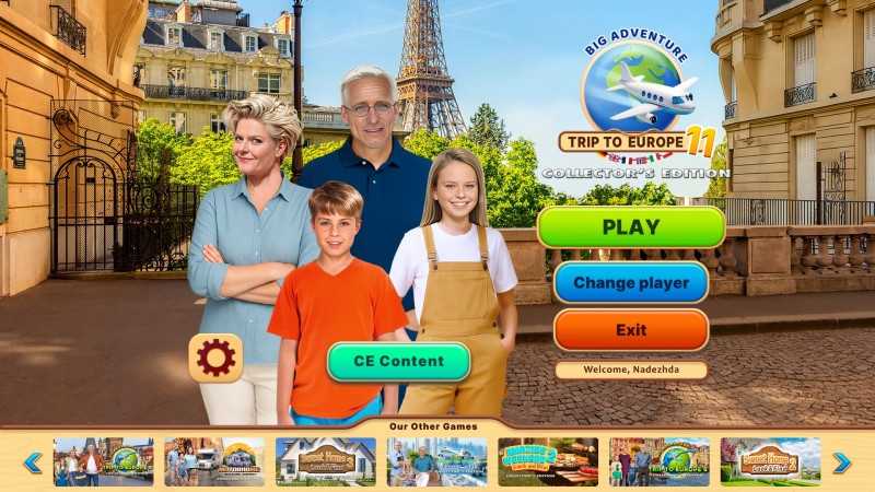 Big Adventure: Trip to Europe 11 Collector's Edition Big Adventure: Trip to Europe 11 Collector's Edition