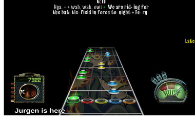 второй скриншот из песни для Frets on Fire по жанрам