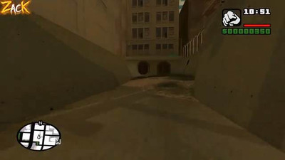 второй скриншот из Grand Theft Auto: San Andreas (GTA SA) "FPS "Вид от первого лица""