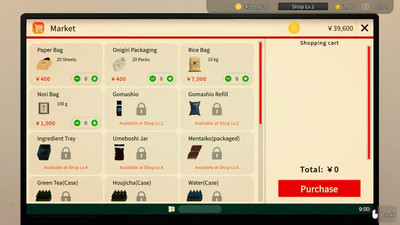первый скриншот из Onigiri Shop Simulator