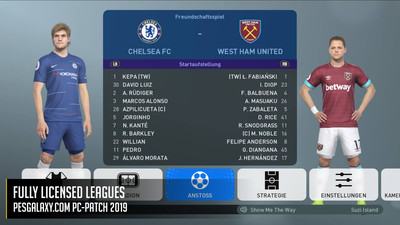 третий скриншот из PESGalaxy Patch 1.02 [Pro Evolution Soccer 2019]