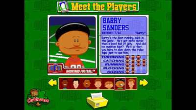 третий скриншот из Backyard Football '99