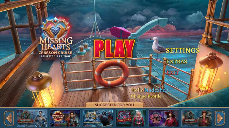 Missing Hearts: Crimson Cruise Collector's Edition Missing Hearts: Crimson Cruise Collector's Edition