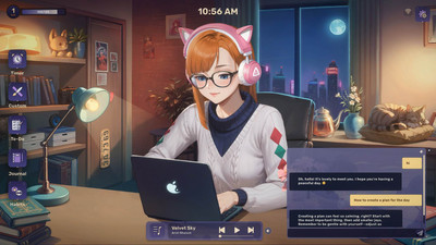 первый скриншот из Lo-Fi Girl: AI Assistant