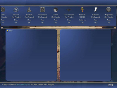 первый скриншот из Civilisation IV - Мод Rise of Mankind ver. 2.7 + Patch 3.19