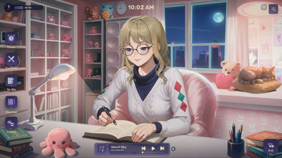 третий скриншот из Lo-Fi Girl: AI Assistant