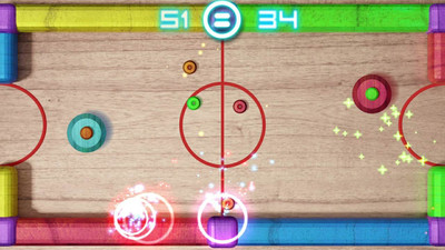 второй скриншот из Glow Hockey
