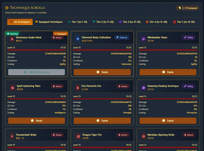 четвертый скриншот из Cultivation Chronicles