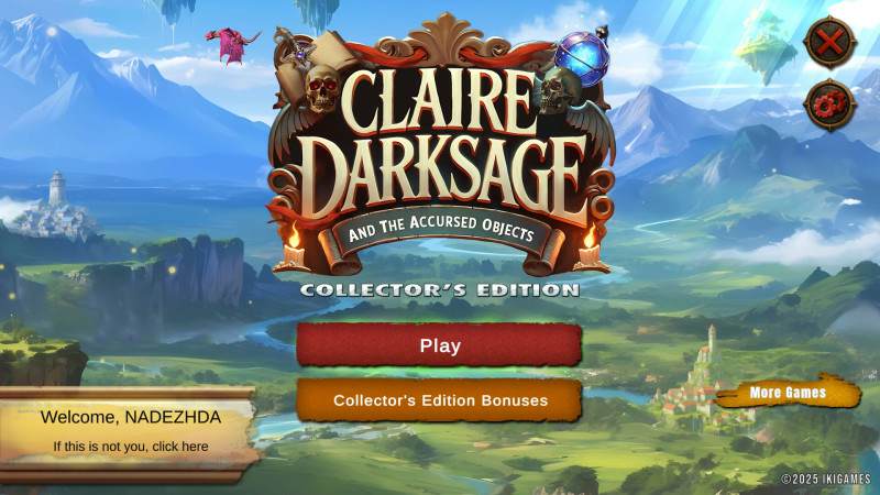 Claire Darksage and the Accursed Objects Collector's Edition Claire Darksage and the Accursed Objects Collector's Edition