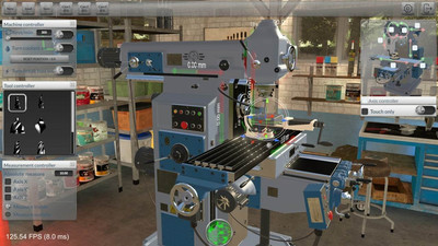 первый скриншот из Milling Machine Simulator 3D