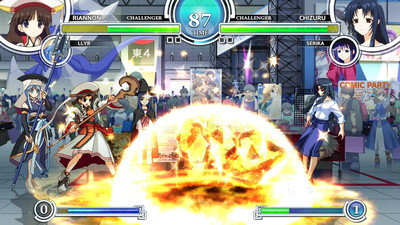 четвертый скриншот из AQUAPAZZA: Aquaplus Dream Match