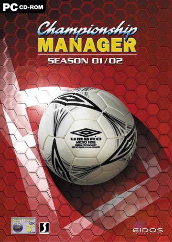 Обложка Championship Manager 2001/2002