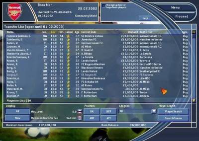 четвертый скриншот из Total Club Manager 2003