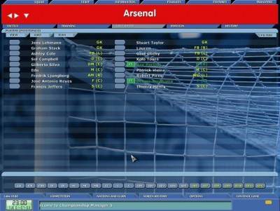 третий скриншот из Championship Manager 5