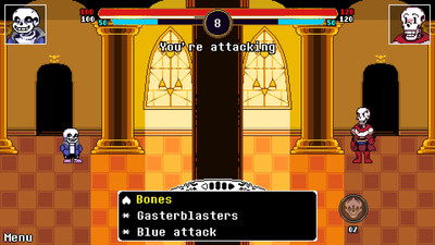 второй скриншот из Underverse Battles BETA