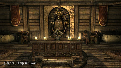 четвертый скриншот из Skyrim: Cheap but Good + High Resolution Texture Pack