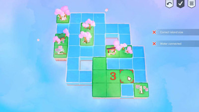 второй скриншот из Nurikabe World