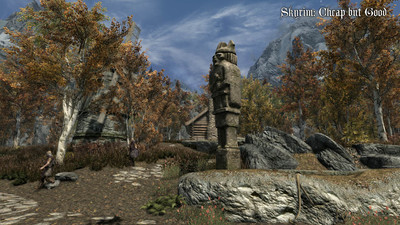 второй скриншот из Skyrim: Cheap but Good + High Resolution Texture Pack
