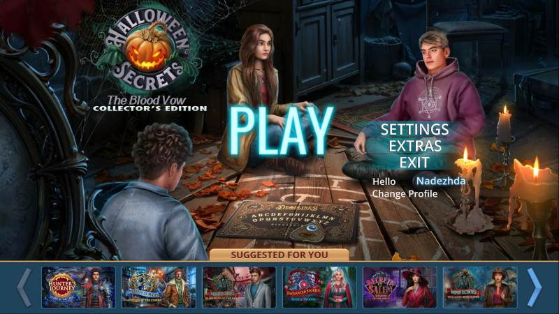 Halloween Secrets: The Blood Vow Collector's Edition Halloween Secrets: The Blood Vow Collector's Edition